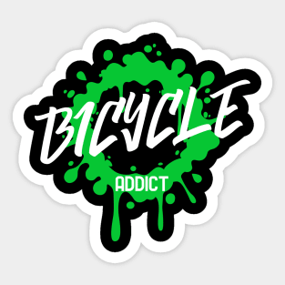 Bicycle Addict, Cyclist Sticker